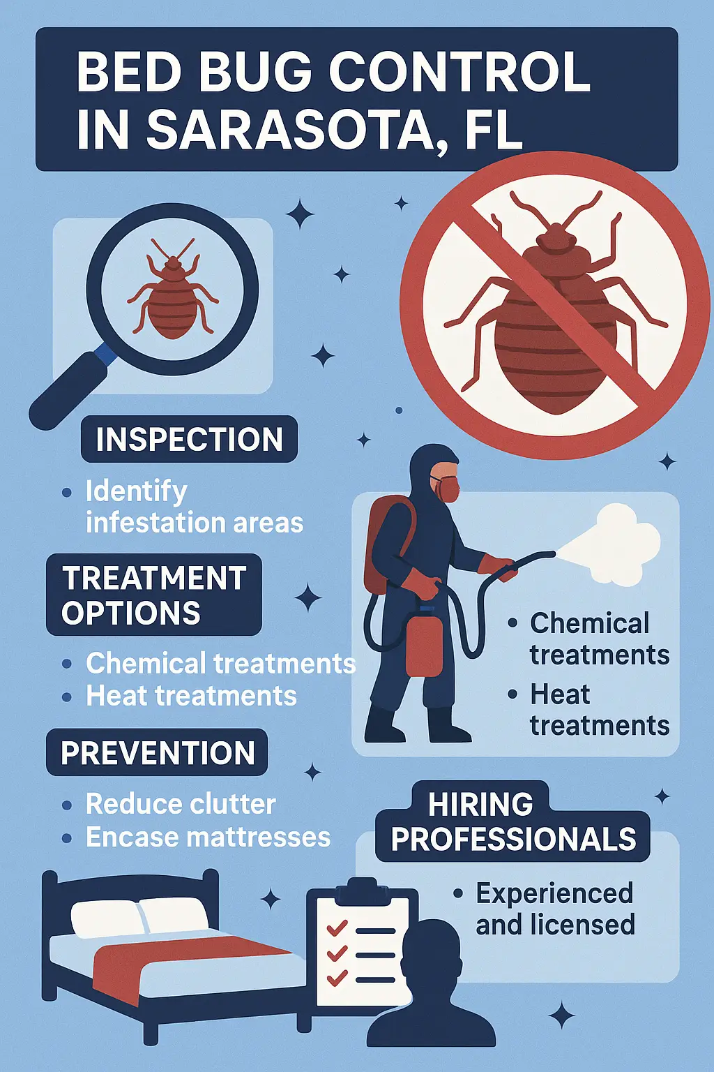professional bed bug control in sarasota fl
